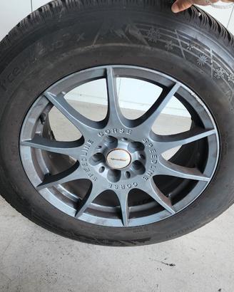 Cerchi 18" SPEEDLINE CORSE + Gomme Invernali HANKO