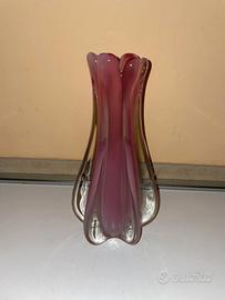 SEGUSO ARCHIMEDE ( 1909 - 1999 ) VASO VETRO MURANO