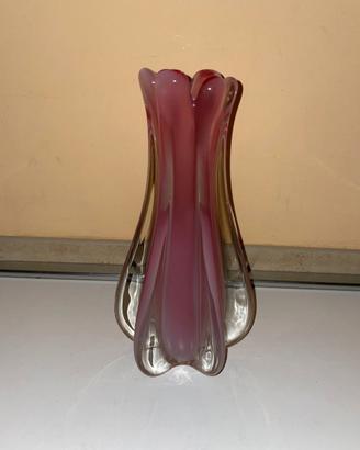 SEGUSO ARCHIMEDE ( 1909 - 1999 ) VASO VETRO MURANO