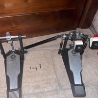 Doppio pedale per batteria