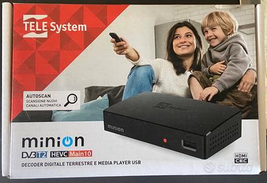 Decoder digitale terrestre TELE System Minion DVB