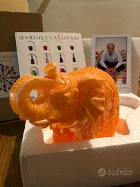 Candela Elefante in cera Marioluca Giusti
