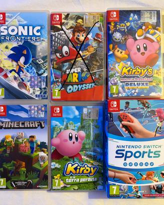 Giochi per Nintendo Switch e Volante Mario Kart