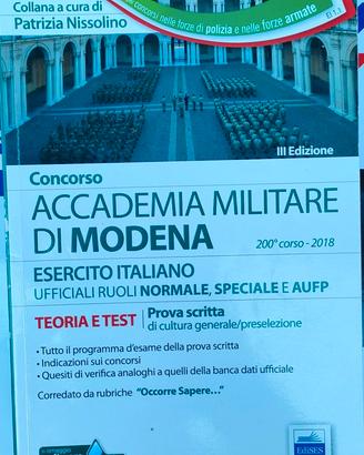 libri per concorsi militari