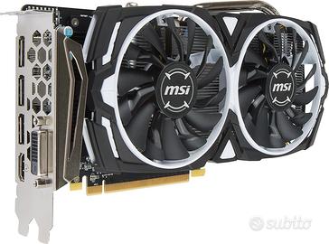 MSI RADEON RX 570 ARMOR 8G OC Scheda Grafica  8 gb