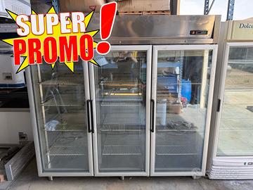 ❄️FRIGO VETRINA IN ACCIAIO COLDLINE 3 ANTE