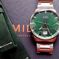 Mido Commander Big Date Green