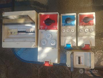 Quadri elettrici e prese