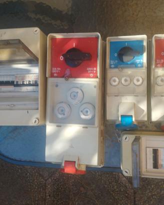 Quadri elettrici e prese