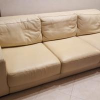 divano in vera pelle marca Cierre