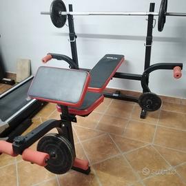 PANCA CON SUPPORTO (senza bilanciere)