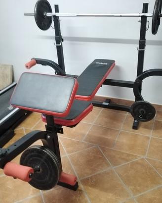 PANCA CON SUPPORTO (senza bilanciere)