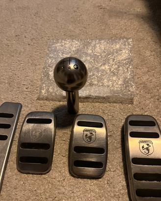 Abarth pomello pedaliera
