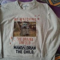 Felpa serie Star Wars "Mandalorian Child" taglia S