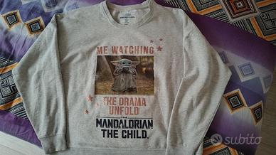 Felpa serie Star Wars "Mandalorian Child" taglia S