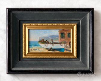 G.Rossano(1941)-Marina cornice “Atelier Fietta”