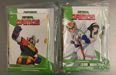 GENERAL DAIMOS - 2 DVD della Serie Cartoni Animati