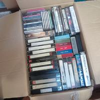cassette VHS e CD
