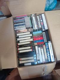 cassette VHS e CD