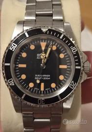 Seiko mod submariner Vintage auto Omaggio 5513
