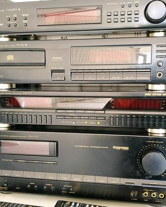 Pioneer Ampli VSA-701S con Equalizzatore GR-777