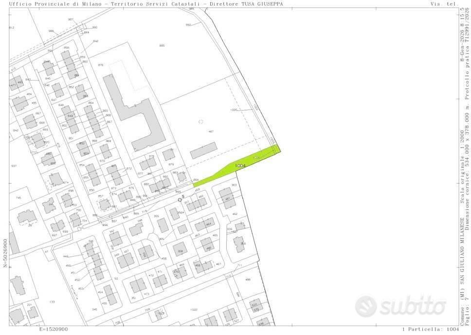 Immobile in asta di 60198 m² a San Giuliano Milane - Vista 2