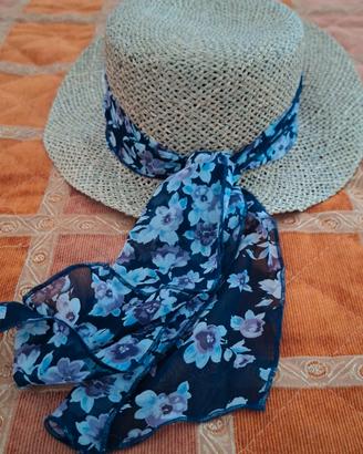 cappello in paglia bambina 