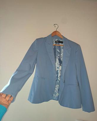 Blazer/Giacca Zara azzurra