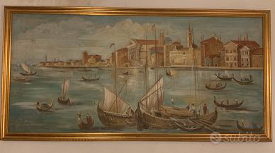 Imponente veduta Veneziana del 700