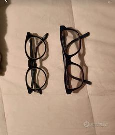 anche singolarmente, montature da vista 