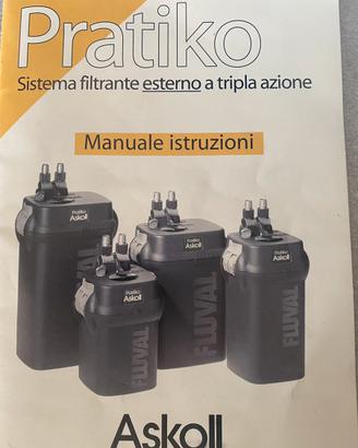 Filtro esterno acquario askol pratiko 300