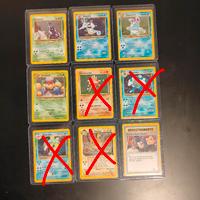 Pokemon holo vintage
