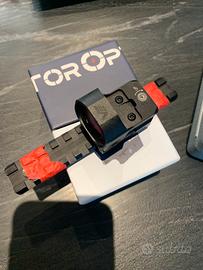 Punto rosso con slitta