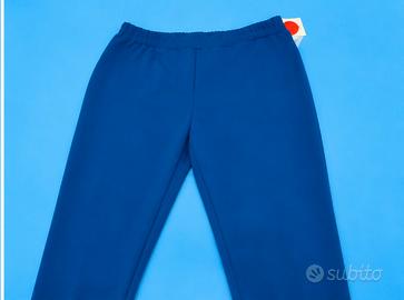 Pantaloni eleganti blu royal 