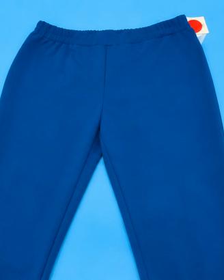 Pantaloni eleganti blu royal 