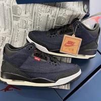 Jordan 3 levi’s indigo ‘42.5’