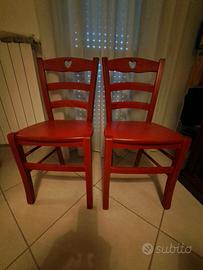 sedie in legno