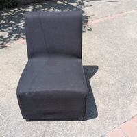 Set da 6 poltrone nere - moderne e compatte