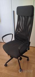 IKEA Markus - sedia da ufficio ergonomica nera