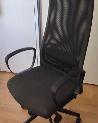IKEA Markus - sedia da ufficio ergonomica nera