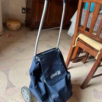 Trolley a 2 ruote gimi per la spesa