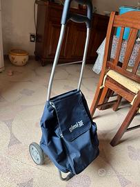 Trolley a 2 ruote gimi per la spesa