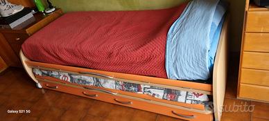 letto doppio moretti compact