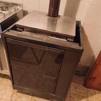 stufa a legna da incasso (termocucina)