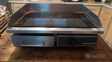 piastra professionale in ghisa