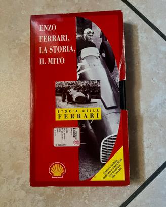 VHS La storia della Ferrari Enzo Ferrari
