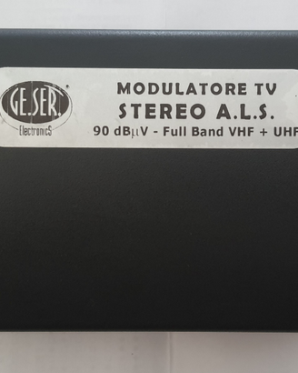Modulatore audio e video analogico