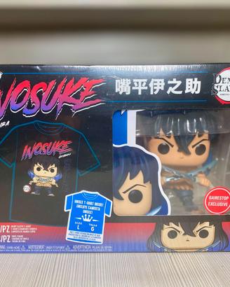 Funko Pop Inosuke Hashibira con T-Shirt gamestop