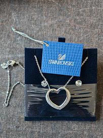 Swarovski - Collana e orecchini nuovi confezionati