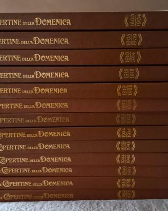  "Le Copertine della Domenica" 13 volumi 